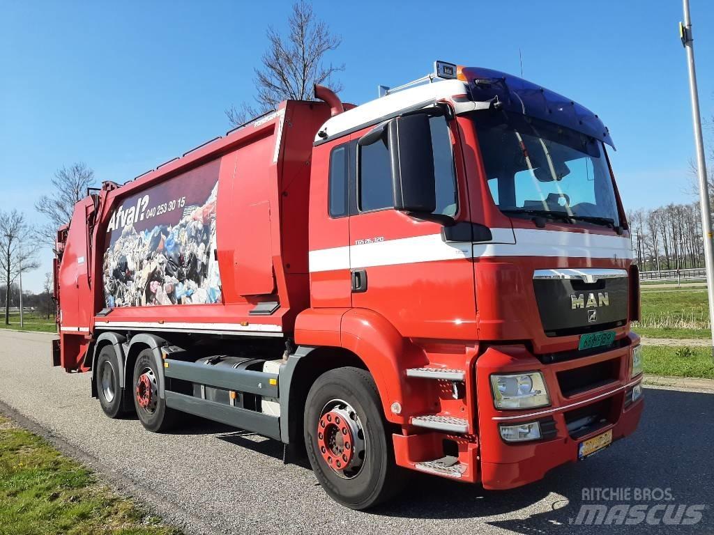 MAN tga 26.320 Šiukšliavežės