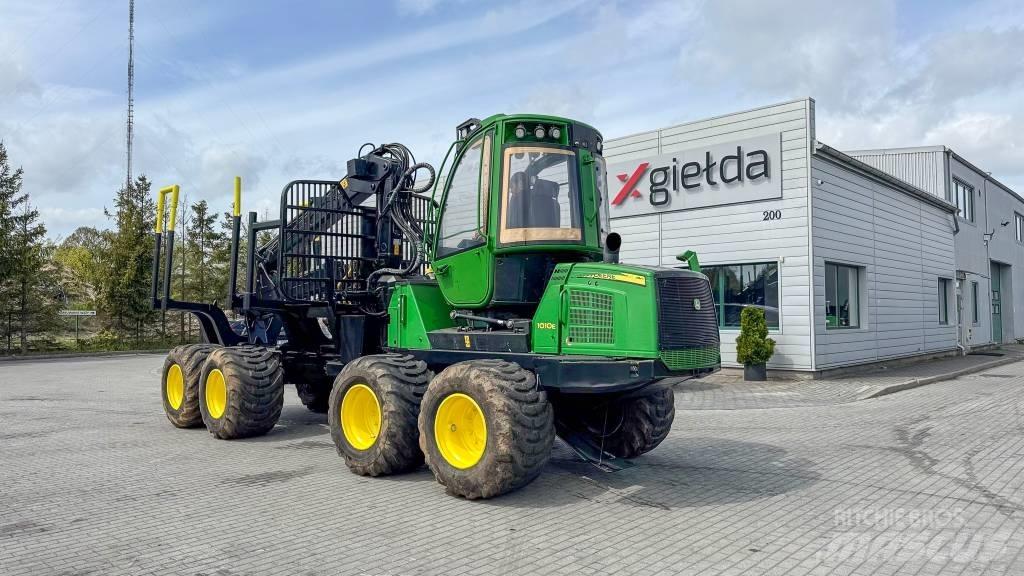 John Deere 1010 E Naudoti miškovežiai (Forvarderiai)