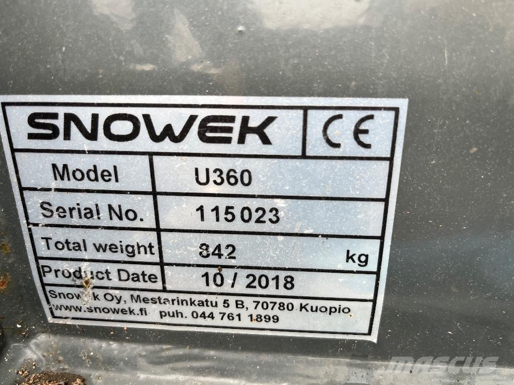 Snowek U360 Sniego peiliai ir valytuvai