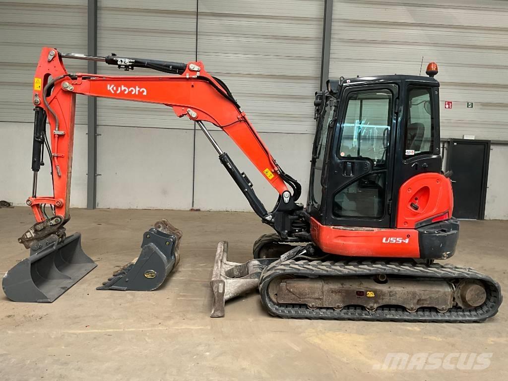 Kubota U 55-4 Mini ekskavatoriai < 7 t