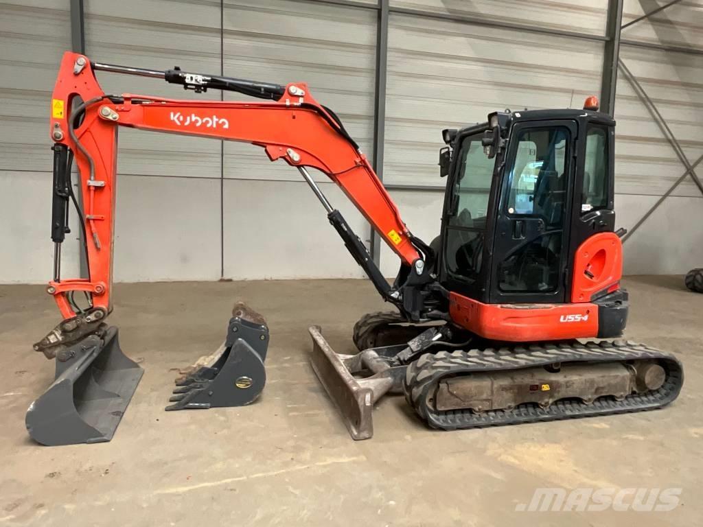 Kubota U 55-4 Mini ekskavatoriai < 7 t