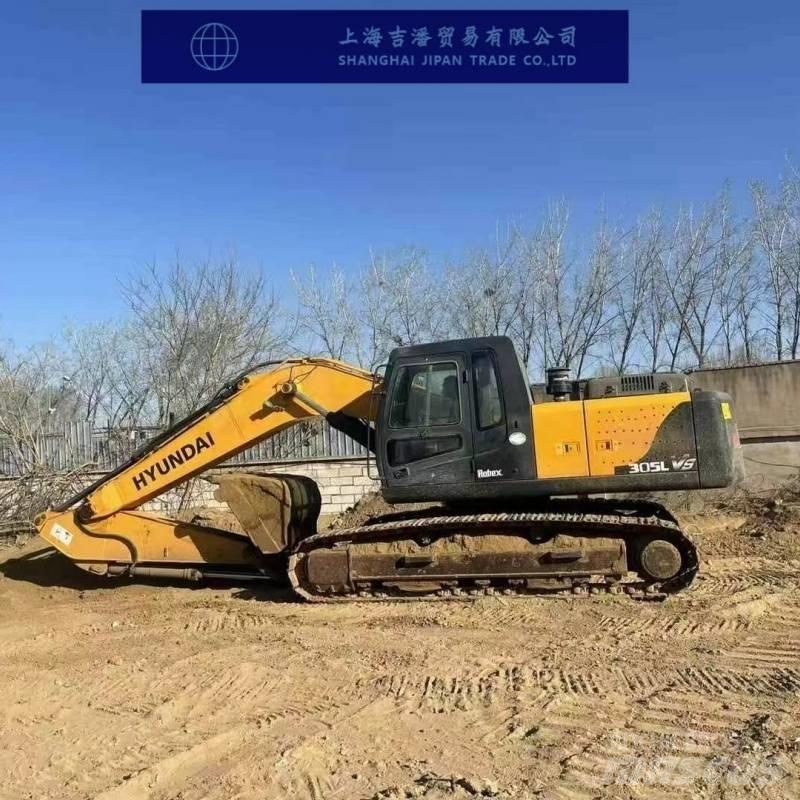 Hyundai 305L Vikšriniai ekskavatoriai