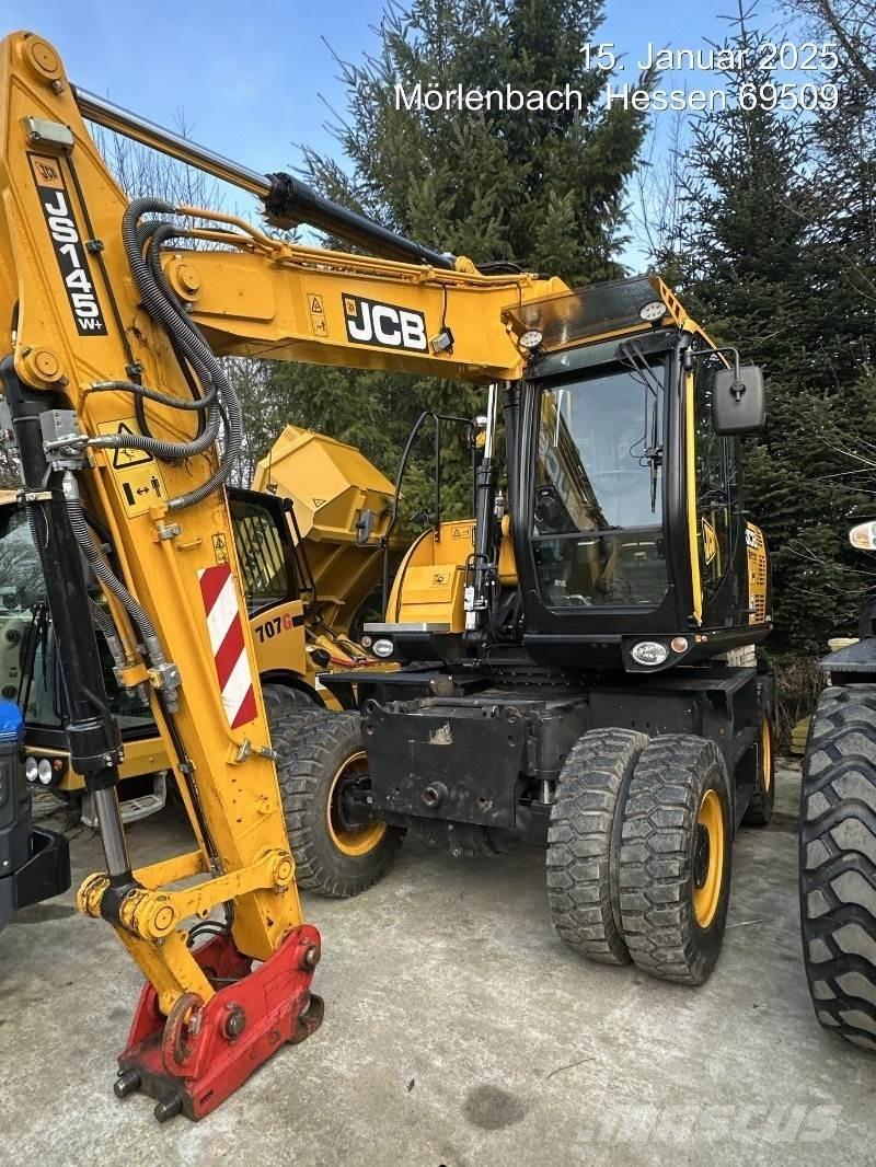 JCB JS145W PLUS Ratiniai ekskavatoriai