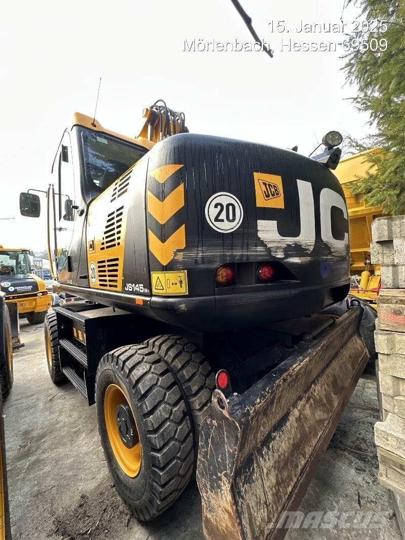 JCB JS145W PLUS Ratiniai ekskavatoriai