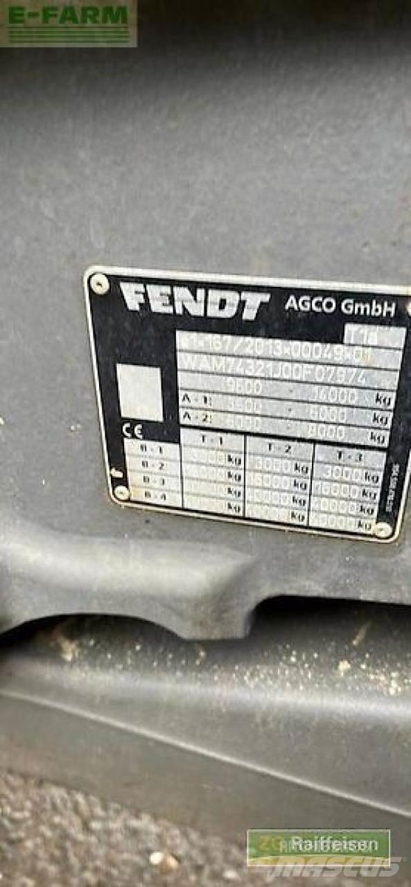 Fendt 724 vario Traktoriai