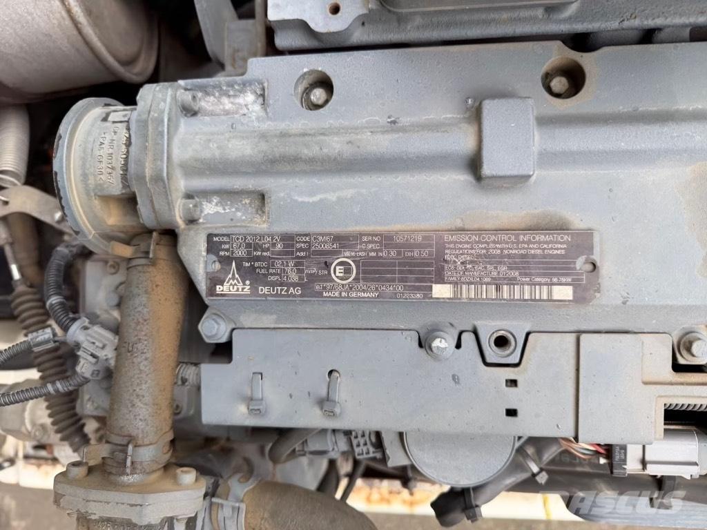 Terex TW 85 Ratiniai ekskavatoriai