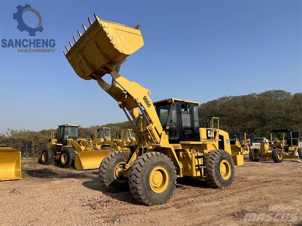 CAT 966 G Naudoti ratiniai krautuvai