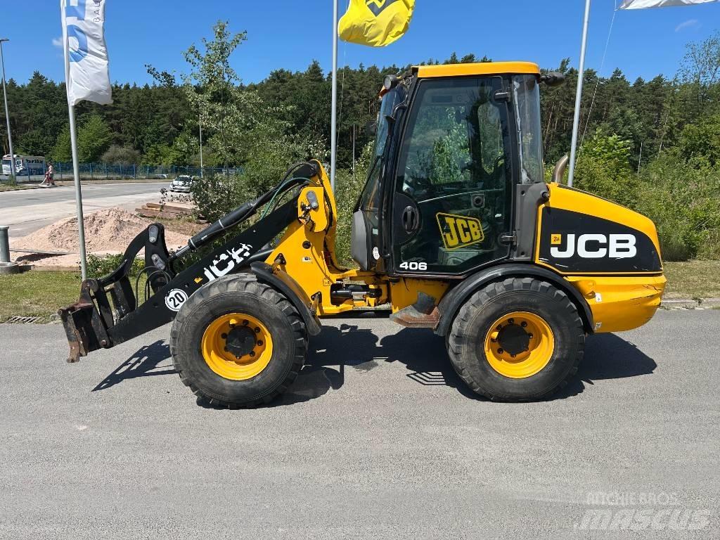 JCB 406 Naudoti ratiniai krautuvai