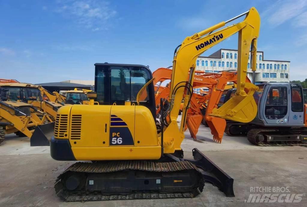 Komatsu PC 56 Vikšriniai ekskavatoriai