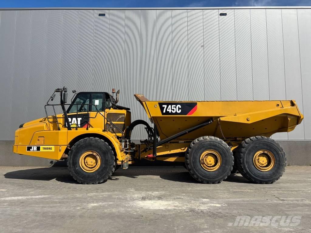 CAT 745 C Karjeriniai savivarčiai