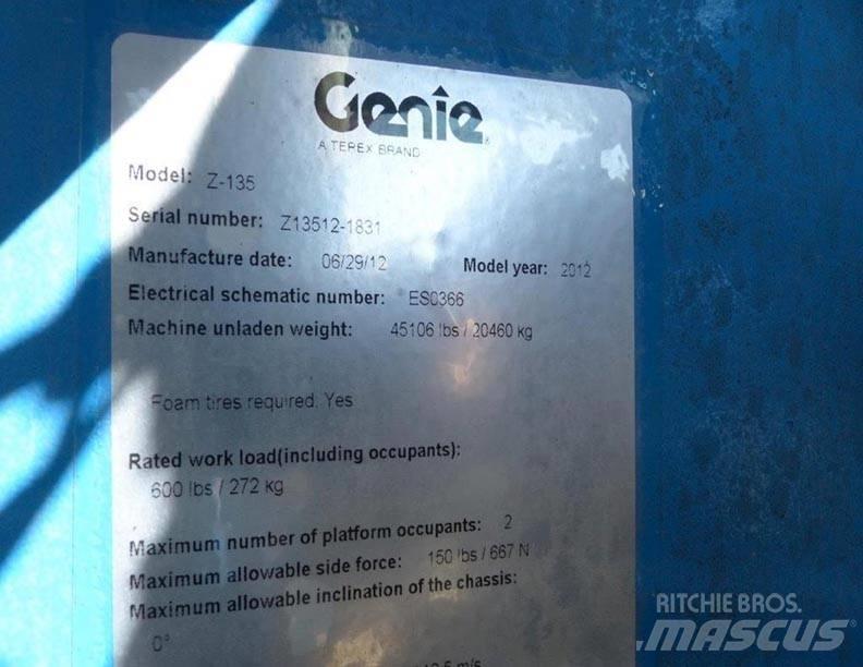 Genie Z135 Alkūniniai keltuvai