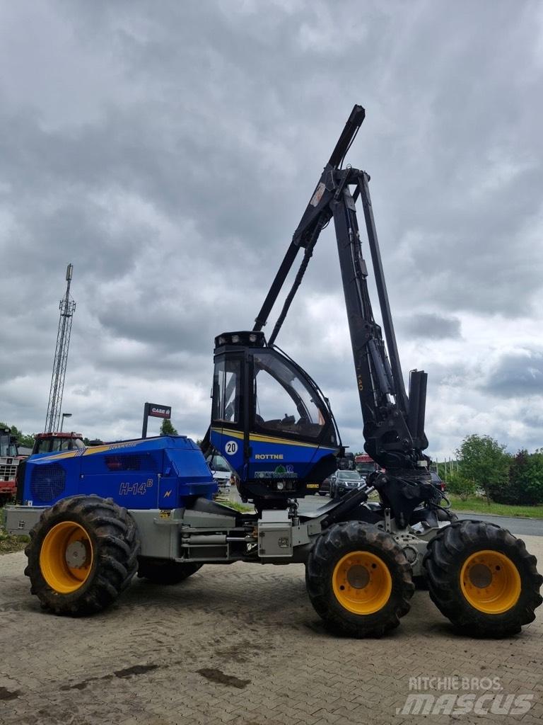 Rottne H14B Miško technika (Harvesteriai)