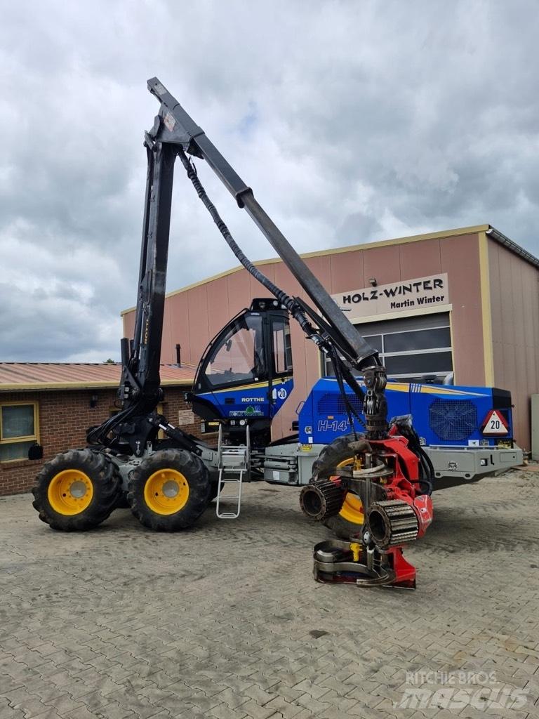 Rottne H14B Miško technika (Harvesteriai)