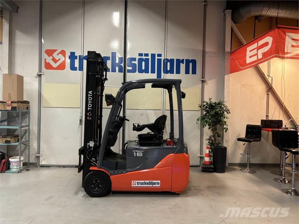 Toyota 8FBET18 Elektriniai šakiniai krautuvai