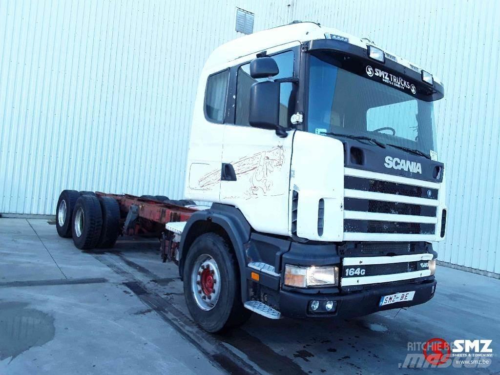 Scania 164 580 6x4 Važiuoklė su kabina