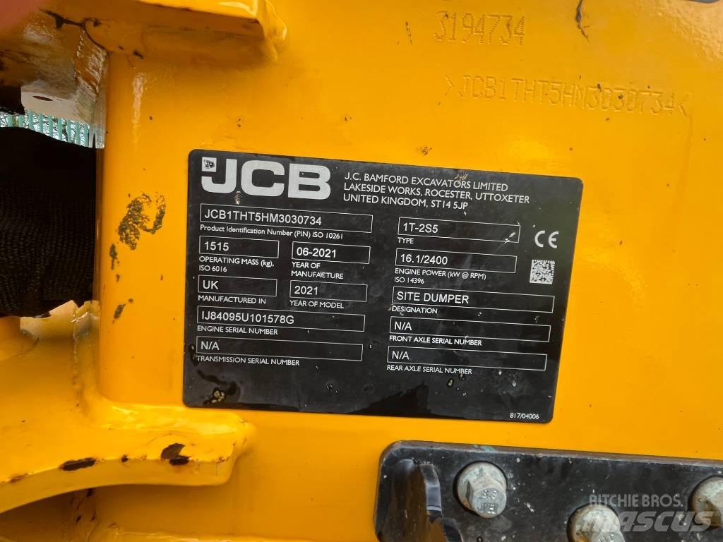 JCB 1T 2S5 Statybiniai savivarčiai sunkvežimiai