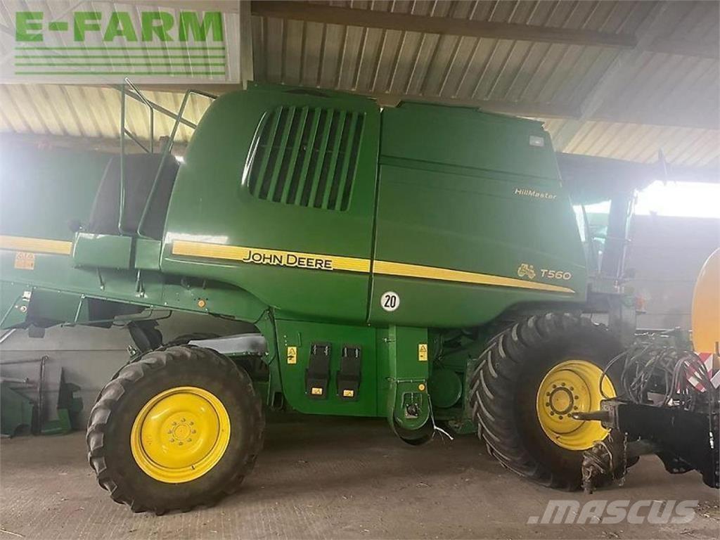 John Deere t560 hm Derliaus nuėmimo kombainai