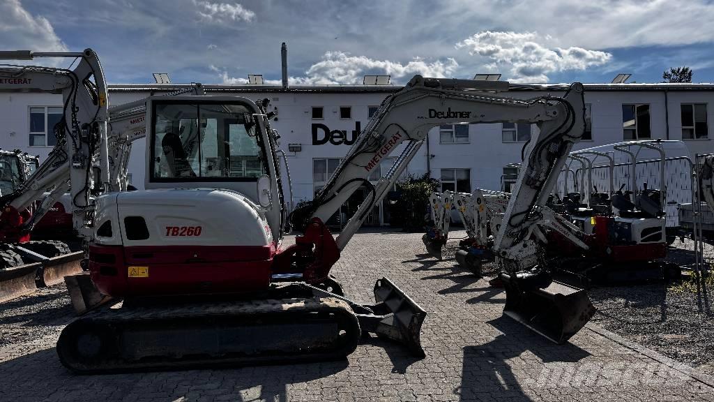 Takeuchi TB 260 Mini ekskavatoriai < 7 t
