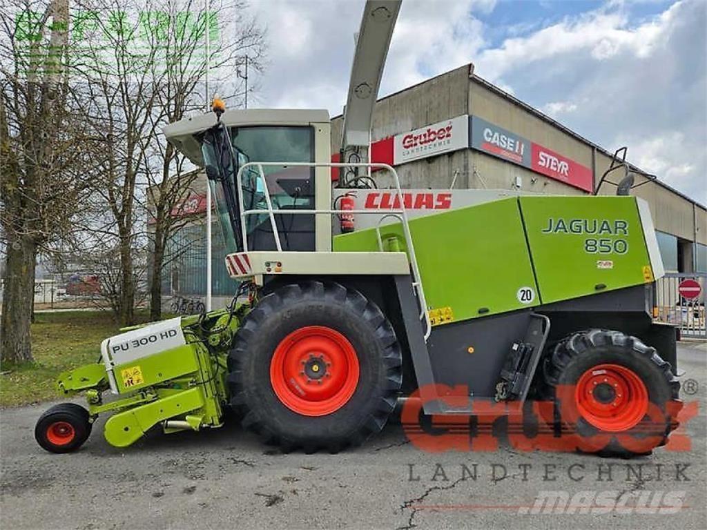 CLAAS jaguar 850 Pašarų ruošimo technika