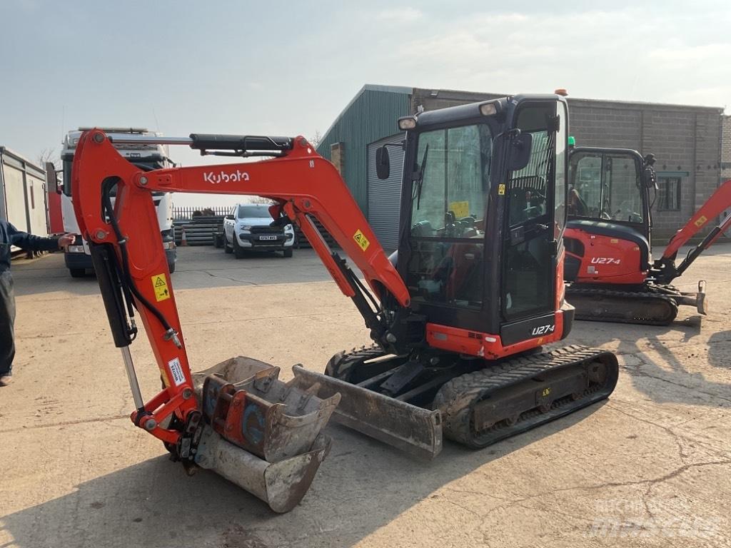 Kubota U27-4 Mini ekskavatoriai < 7 t