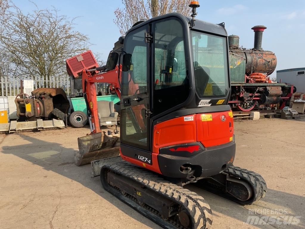 Kubota U27-4 Mini ekskavatoriai < 7 t