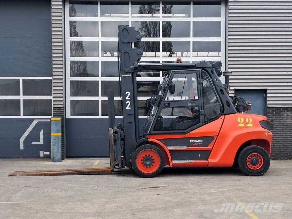 Linde H80T/03-900 LPG (dujiniai) krautuvai