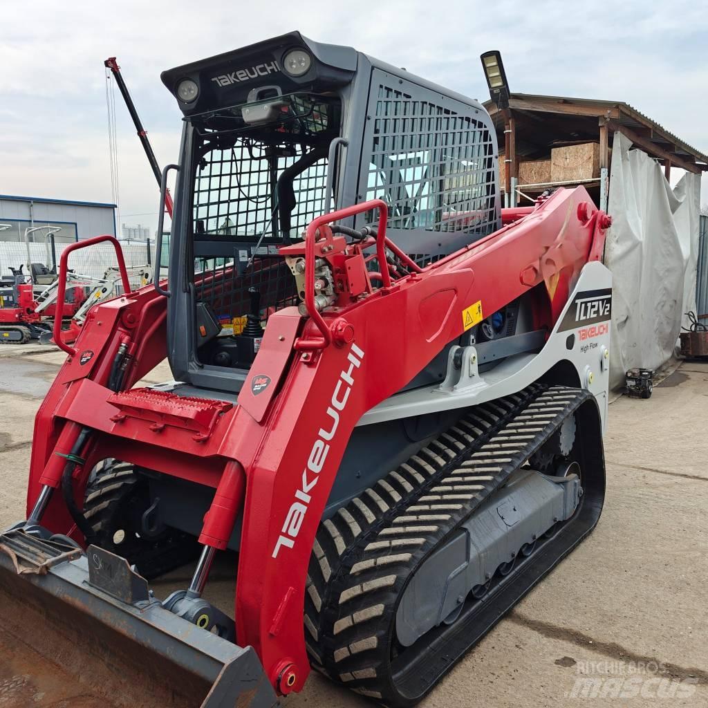 Takeuchi TL12V-2 Krautuvai su šoniniu pasukimu