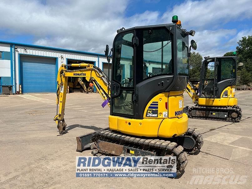 Komatsu PC 26 MR Mini ekskavatoriai < 7 t