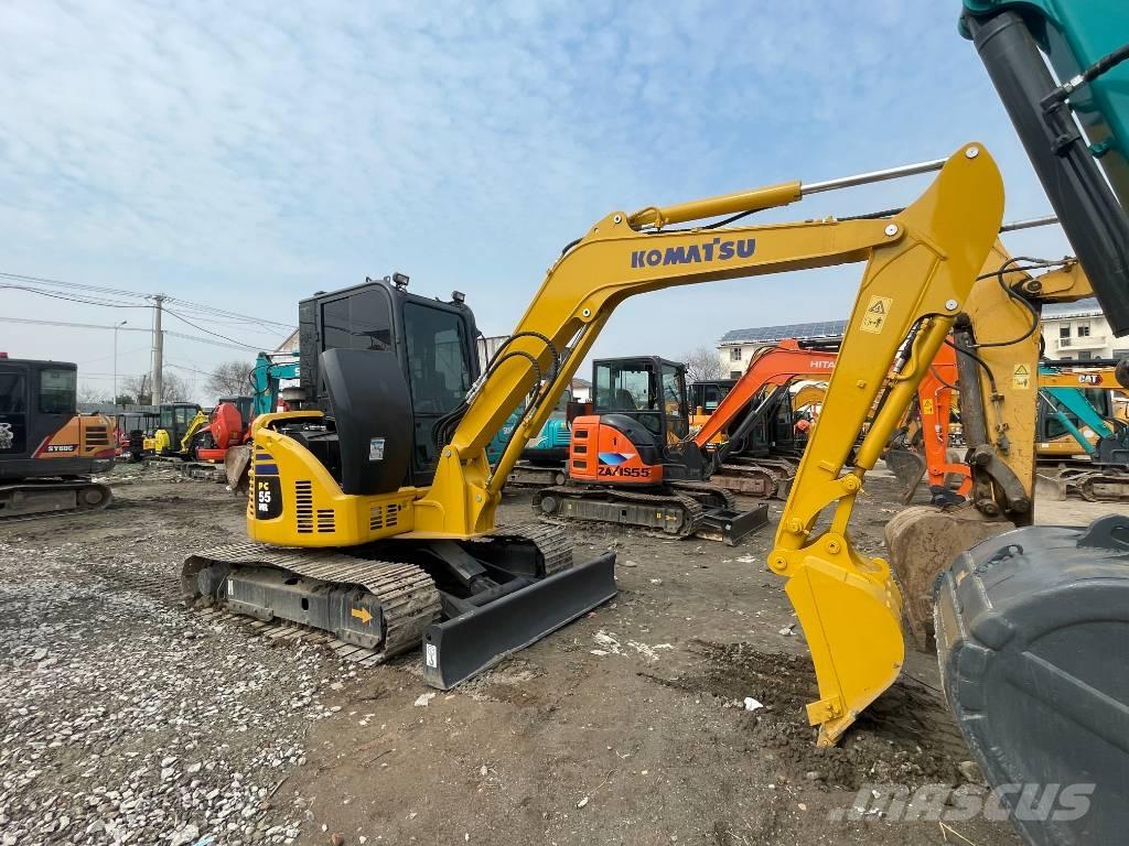 Komatsu PC 55 Mini ekskavatoriai < 7 t