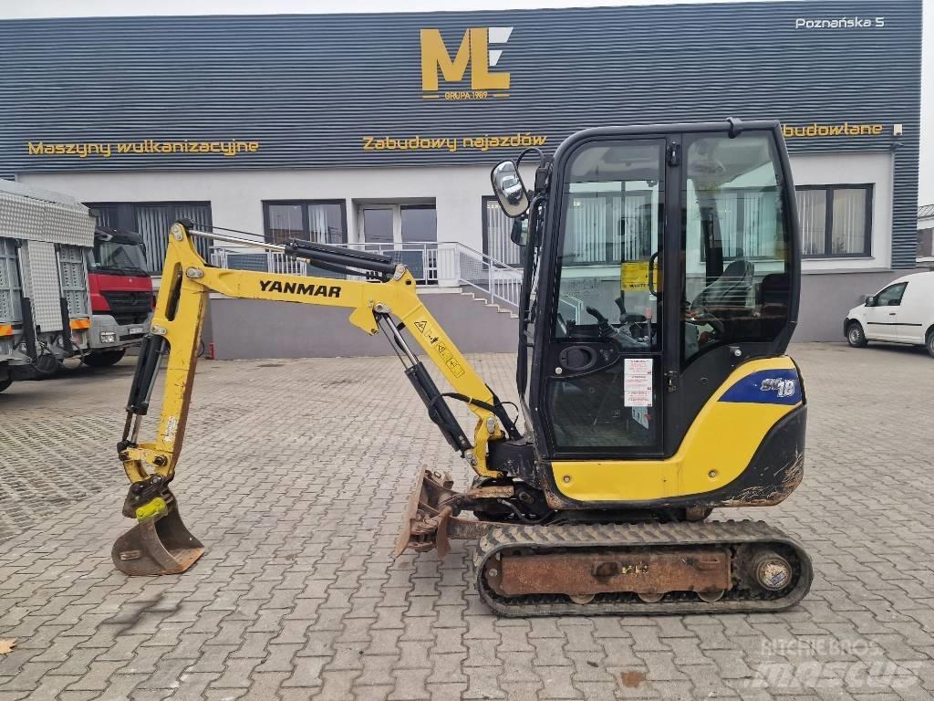 Yanmar SV 18 Mini ekskavatoriai < 7 t