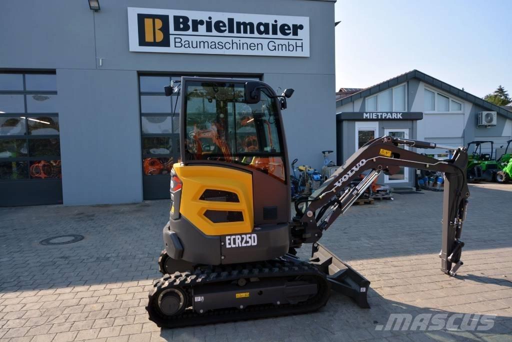 Volvo ECR 25 D Mini ekskavatoriai < 7 t