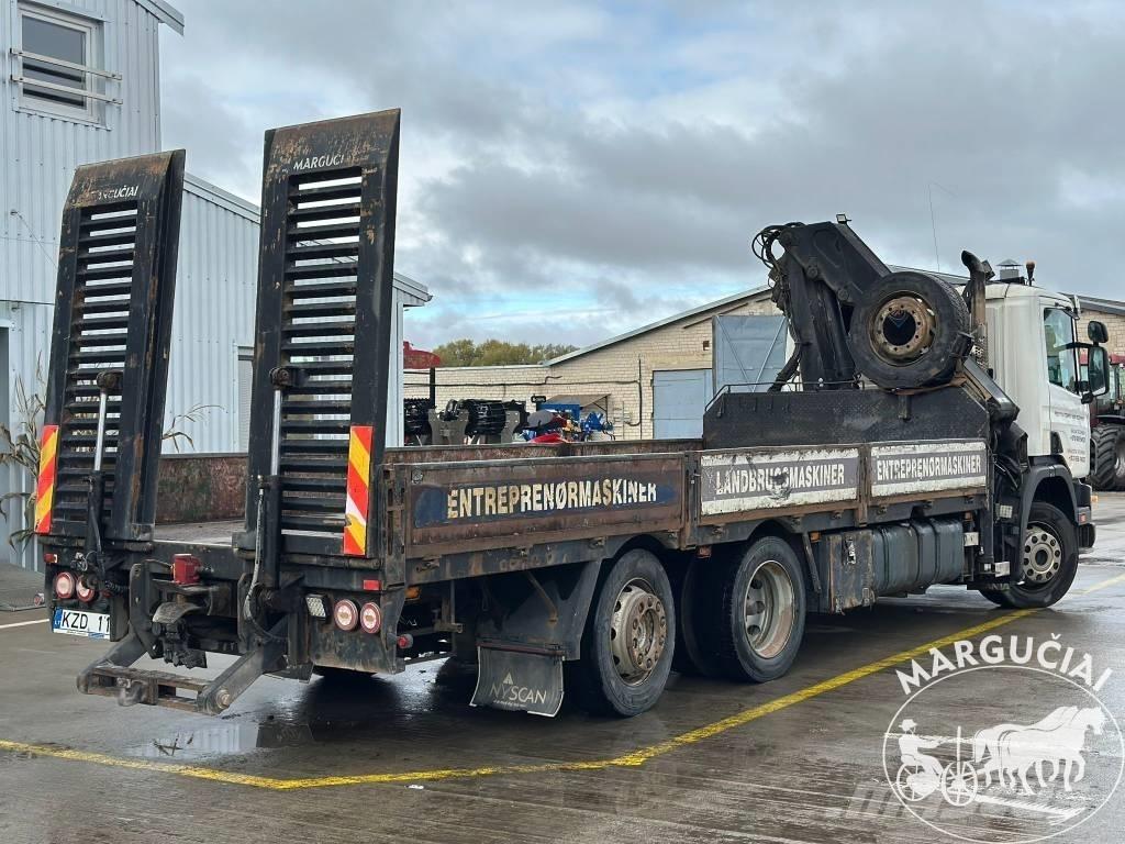 Scania 114G 340 Automobiliniai kranai