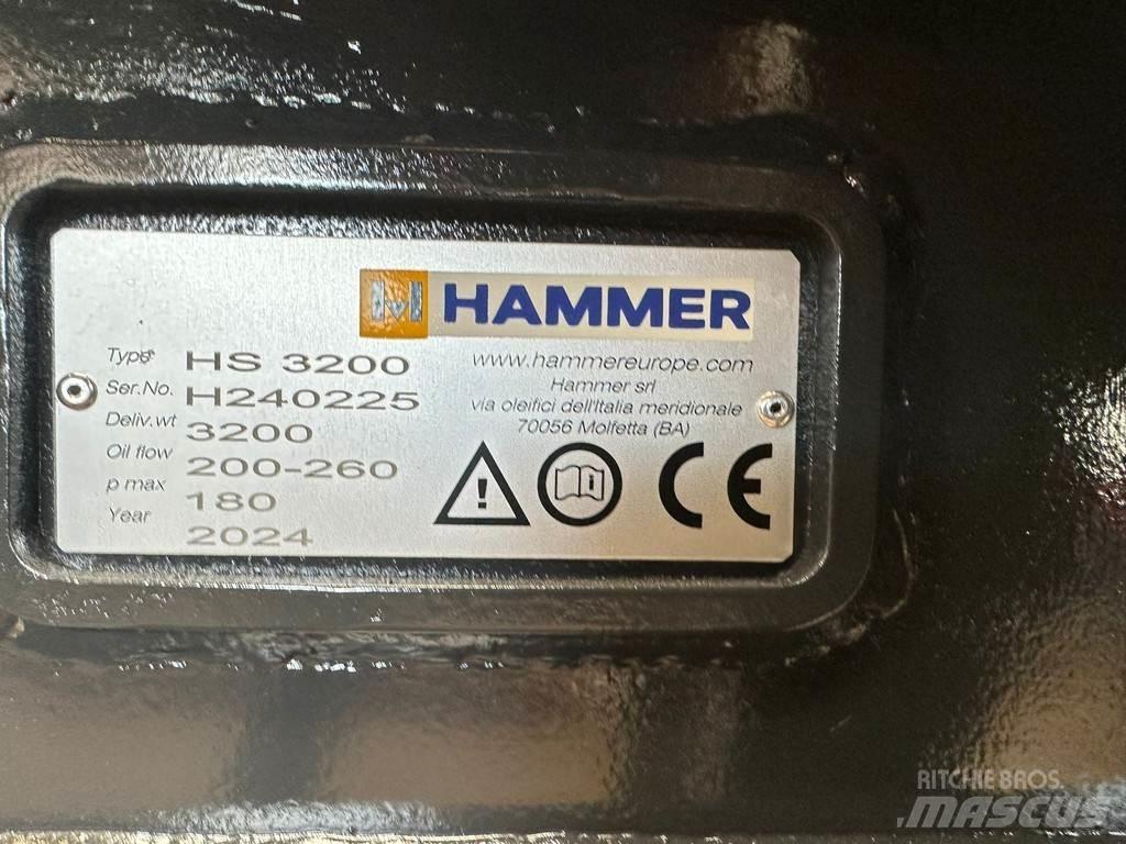 Hammer HS3200 Hidrauliniai kūjai / Trupintuvai