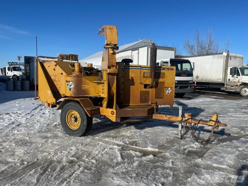 Vermeer BC1250A Medienos smulkintuvai
