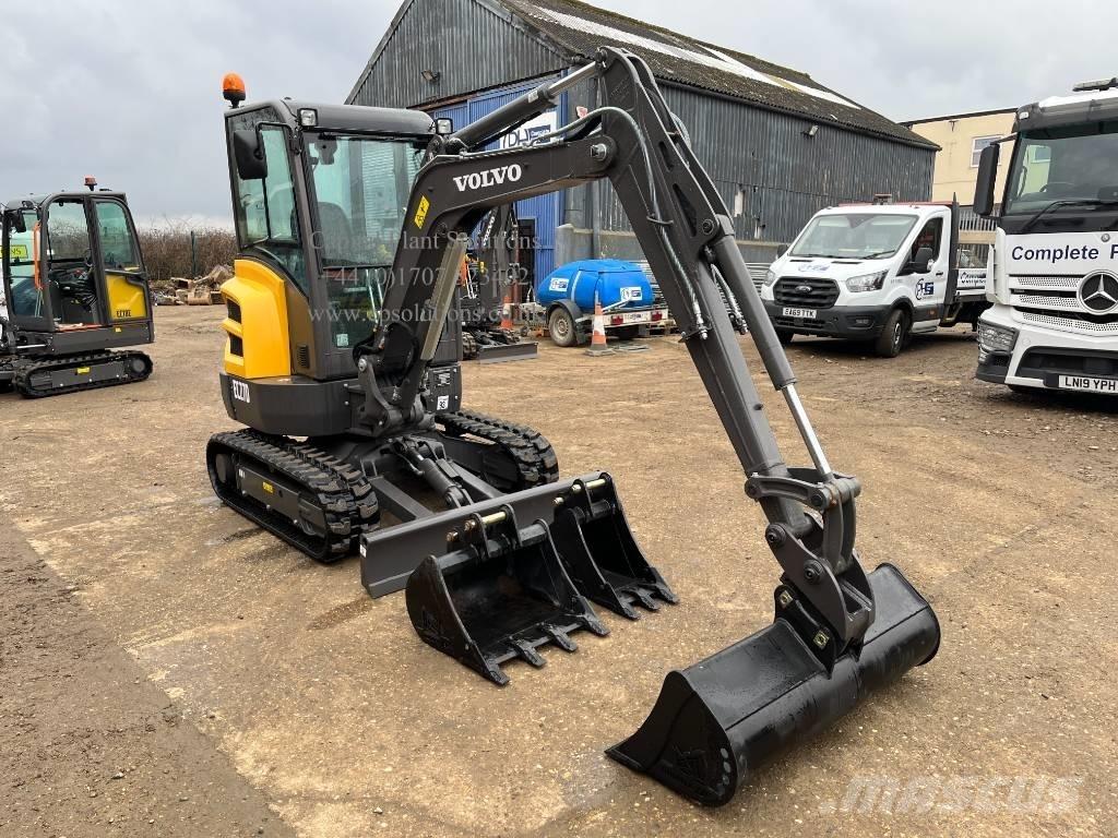 Volvo EC 27 D Mini ekskavatoriai < 7 t