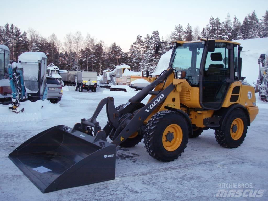 Volvo L 20 F med A/C Naudoti ratiniai krautuvai
