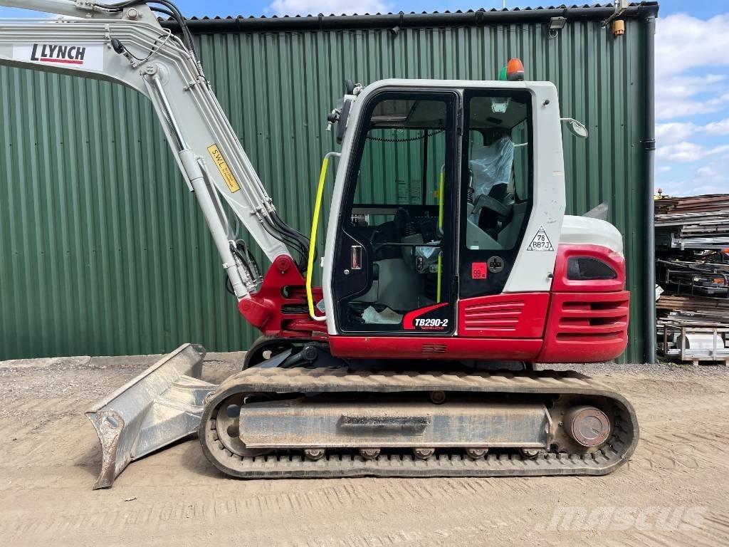 Takeuchi TB 290 Vidutinės galios ekskavatoriai 7-12 t