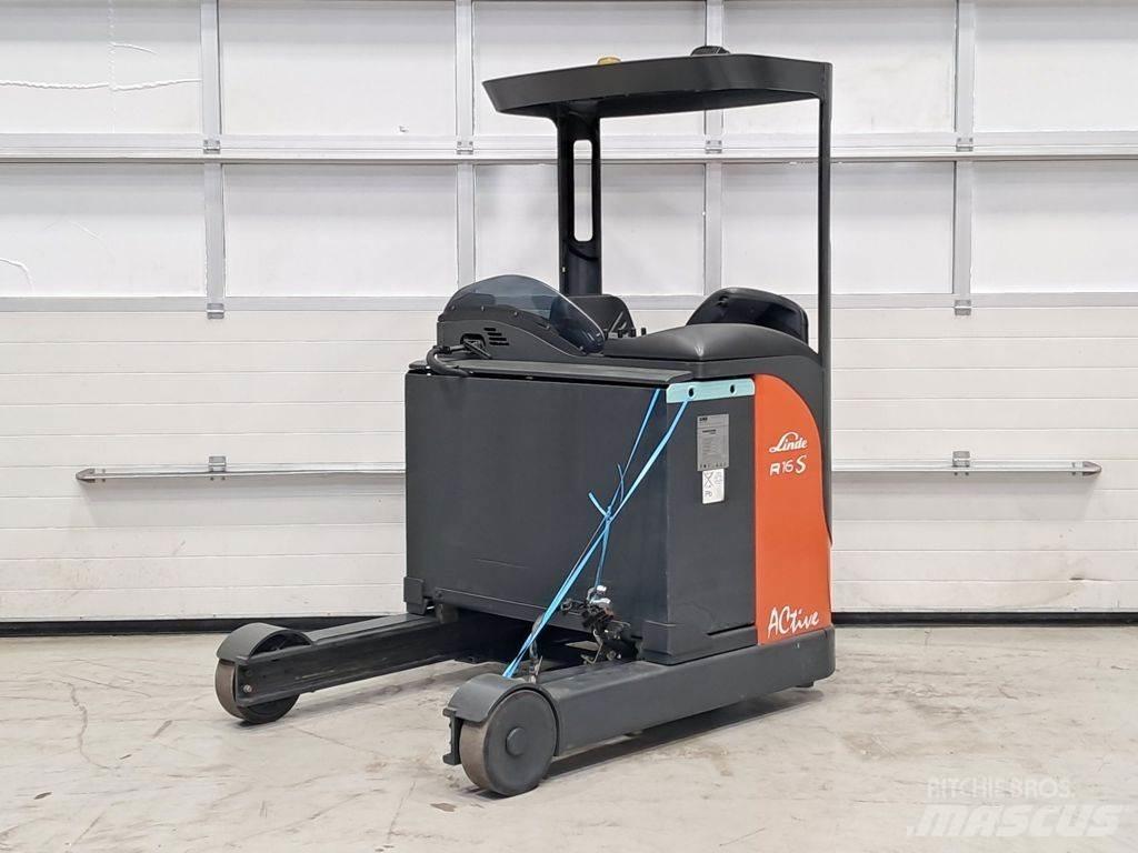 Linde R16S Šakiniai krautuvai su prailgintu keltuvu