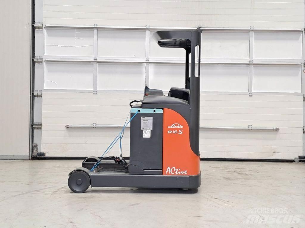 Linde R16S Šakiniai krautuvai su prailgintu keltuvu
