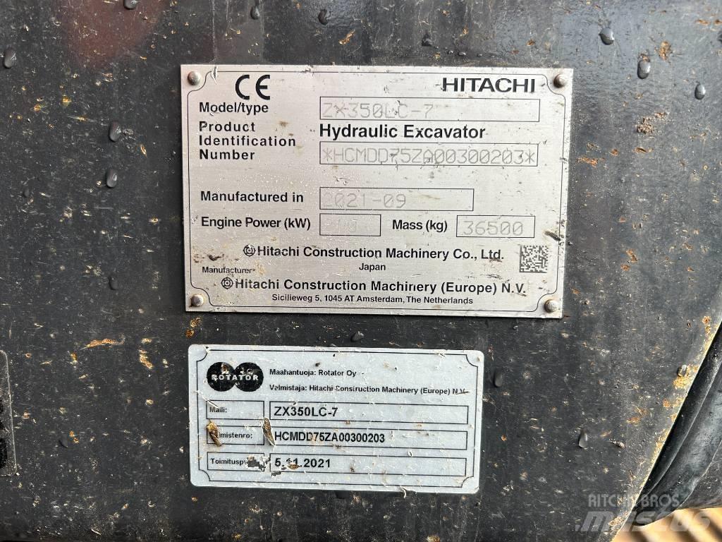 Hitachi ZX350LC-7 Vikšriniai ekskavatoriai