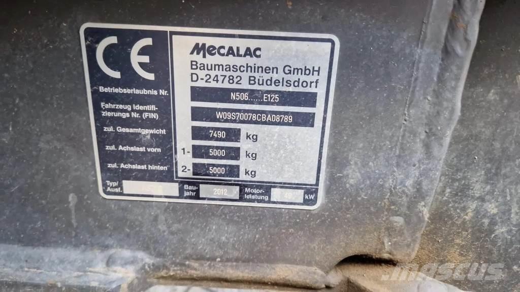 Mecalac AS700 Naudoti ratiniai krautuvai