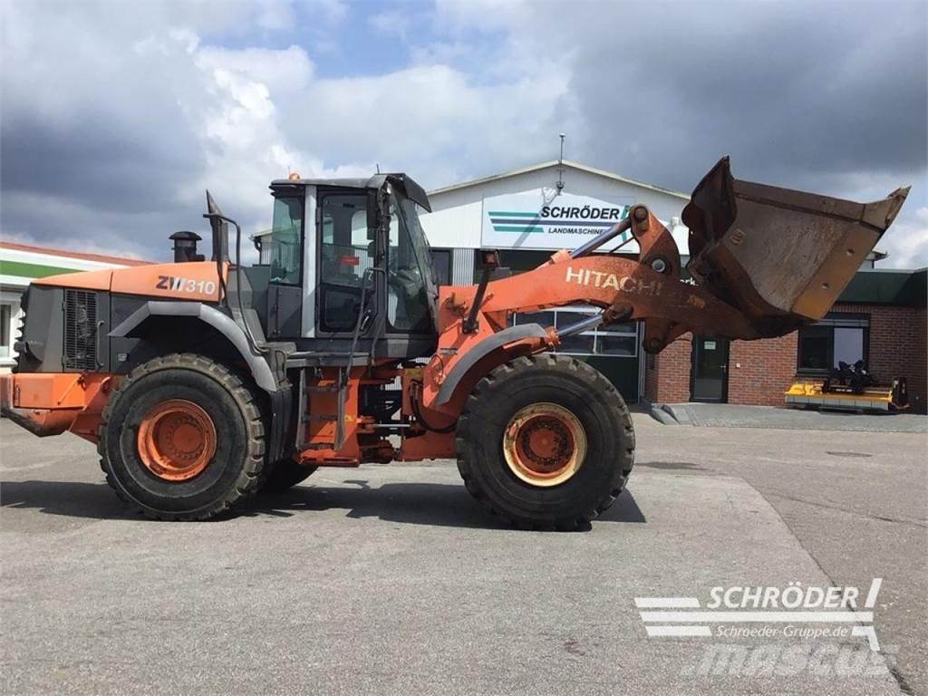 Hitachi - ZW 310 Naudoti ratiniai krautuvai