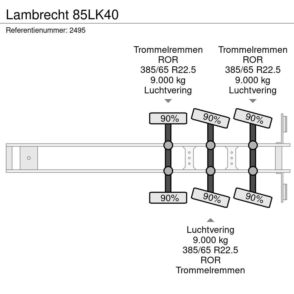  Lambrecht 85LK40 Cisternos puspriekabės