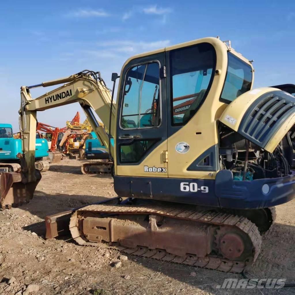 Hyundai R60-9 Mini ekskavatoriai < 7 t