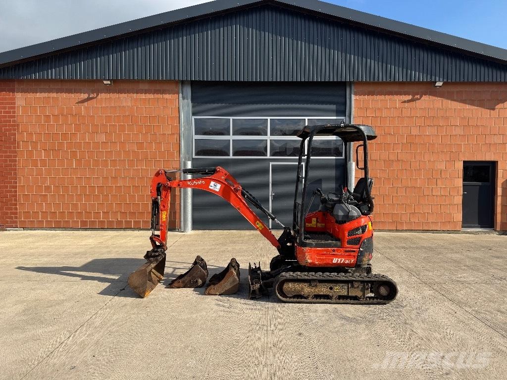 Kubota U 17-3 Mini ekskavatoriai < 7 t