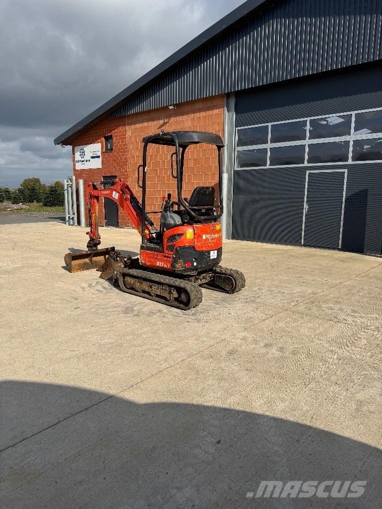 Kubota U 17-3 Mini ekskavatoriai < 7 t