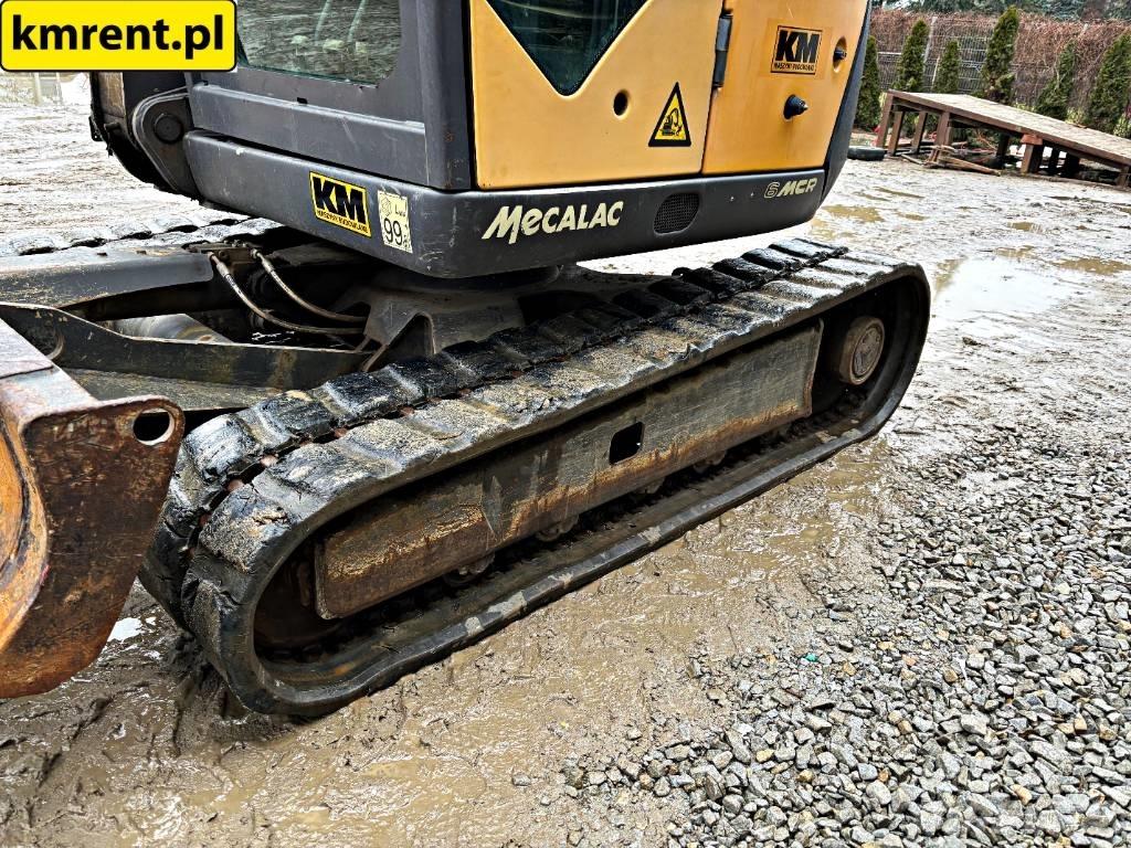 Mecalac 6 M CR Mini ekskavatoriai < 7 t