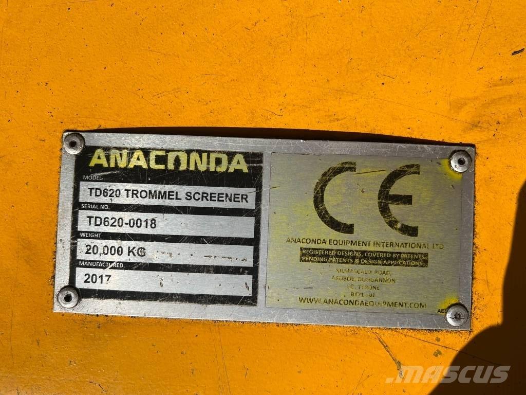 Anaconda TD 620 Cilindriniai rotaciniai sietai