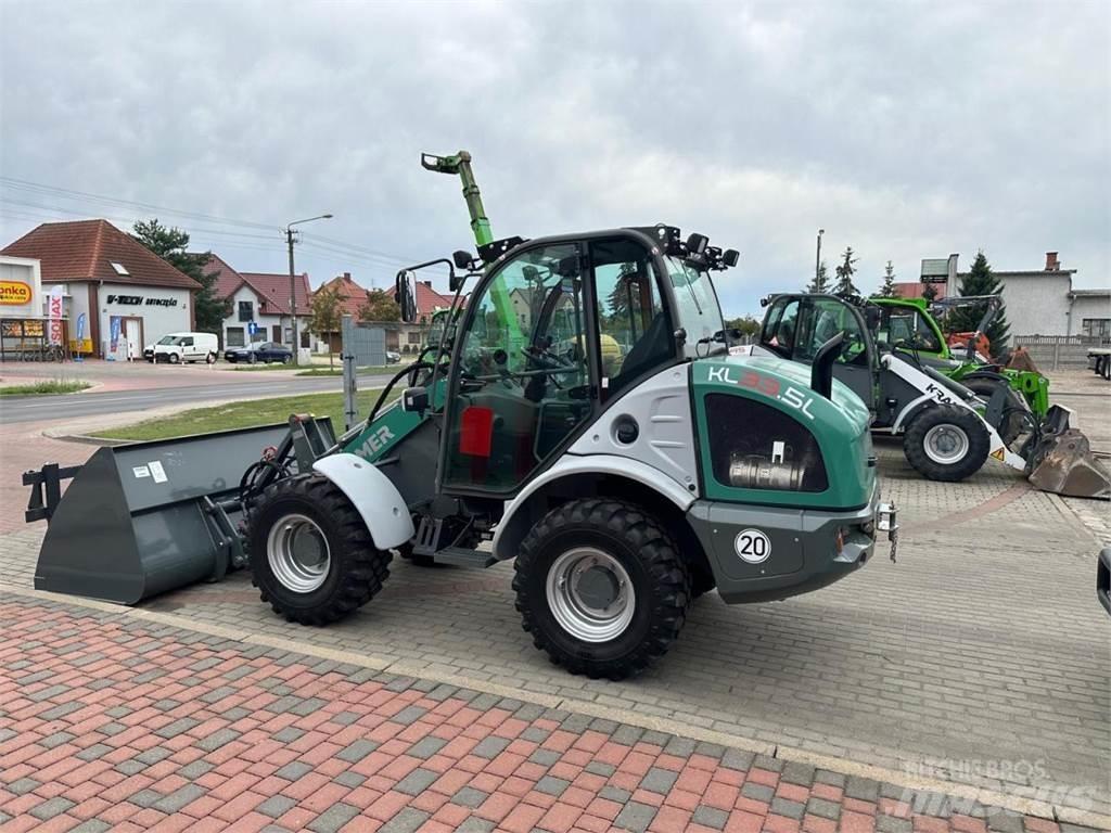Kramer KL 33.5 L Naudoti ratiniai krautuvai