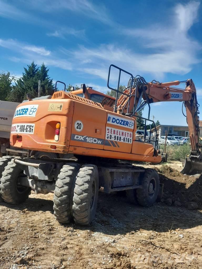 Doosan DX 160 W-3 Ratiniai ekskavatoriai